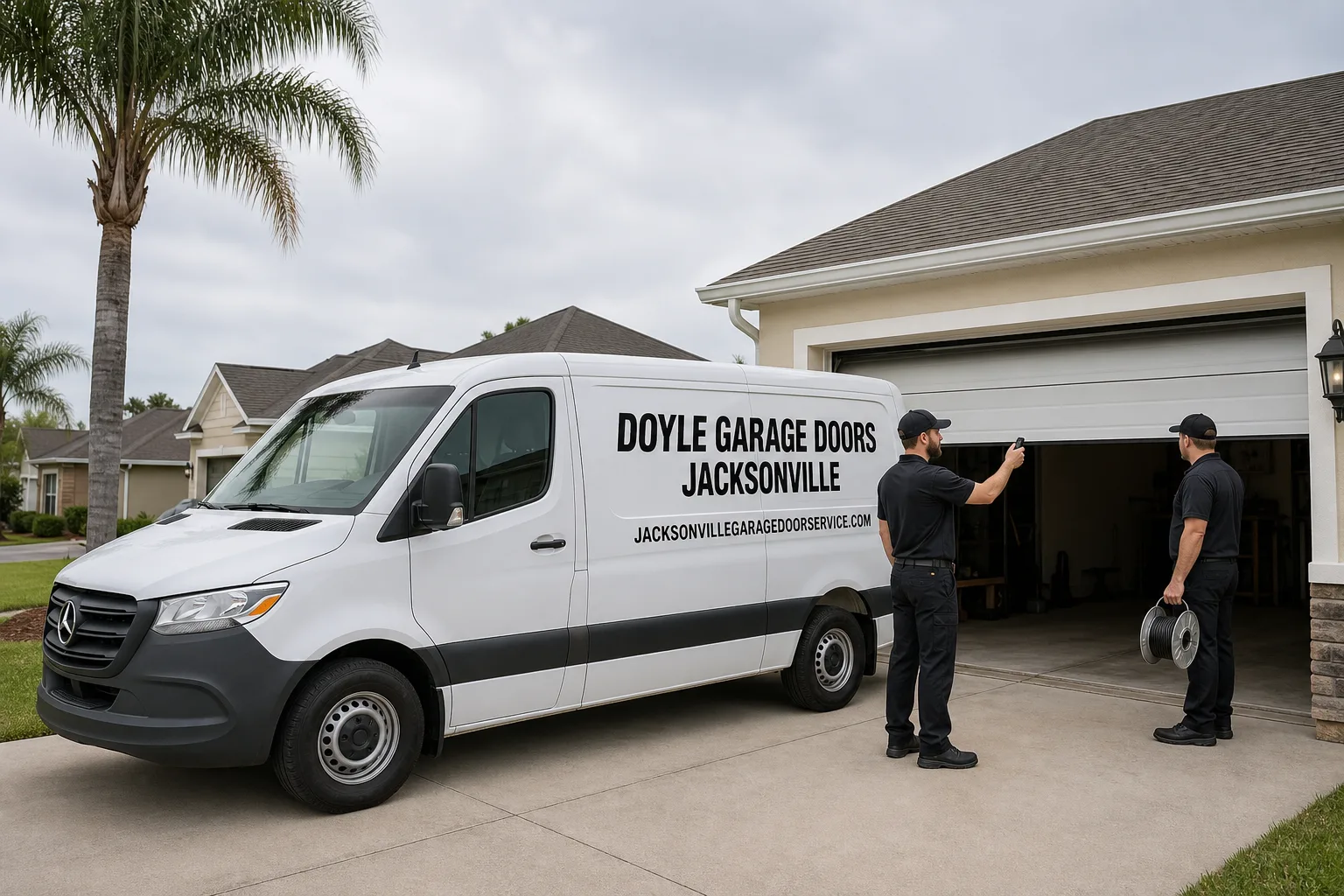 Doyle Garage Doors Jacksonville garage door team